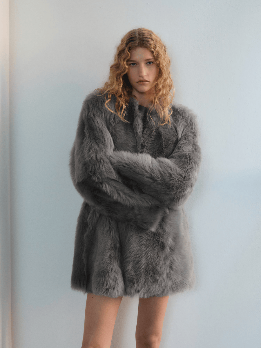 Reversible Fur Coat