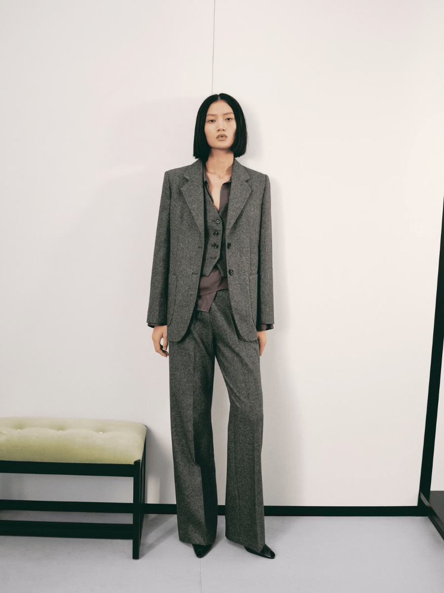 Speckled Wool Trousers